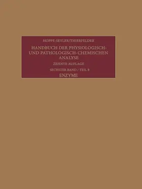 Bruns / Hoppe-Seyler / Lang |  Enzyme | Buch |  Sack Fachmedien