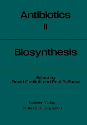 Gottlieb / Shaw |  Biosynthesis | Buch |  Sack Fachmedien