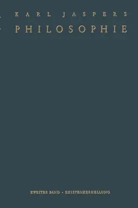 Jaspers |  Philosophie | Buch |  Sack Fachmedien