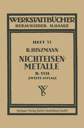 Hinzmann | Nichteisenmetalle | E-Book | www.sack.de