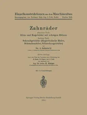 Schiebel / Königer |  Zahnräder | eBook | Sack Fachmedien