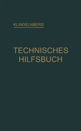 Preger / Reindl |  Klingelnberg Technisches Hilfsbuch | eBook | Sack Fachmedien
