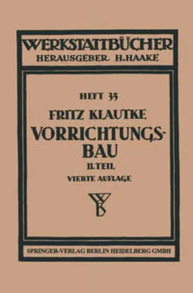 Grünhagen | Der Vorrichtungsbau | E-Book | www.sack.de