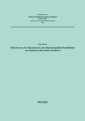 Lackner |  Hafenbauten der Bauindustrie der Bundesrepublik Deutschland im Ausland in den letzten 10 Jahren | eBook | Sack Fachmedien