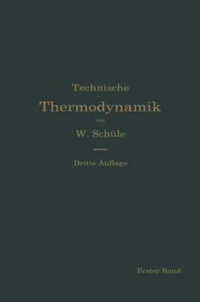 Schüle |  Technische Thermodynamik | eBook | Sack Fachmedien