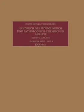 Bruns / Hoppe-Seyler / Lang |  Enzyme | eBook | Sack Fachmedien