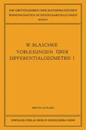 Blaschke / Thomsen |  Elementare Differentialgeometrie | eBook | Sack Fachmedien