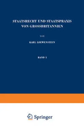 Loewenstein |  Staatsrecht und Staatspraxis von Grossbritannien | eBook | Sack Fachmedien