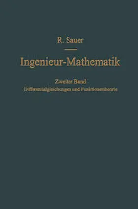 Sauer |  Differentialgleichungen und Funktionentheorie | eBook | Sack Fachmedien