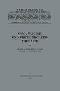 Busson |  Sero-, Vaccine- und Proteinkörper-Therapie | Buch |  Sack Fachmedien