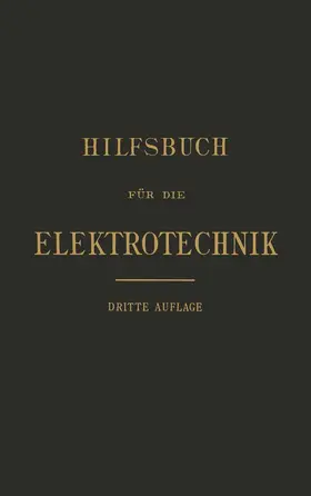 Grawinkel / Fink / Goppelsroeder |  Hilfsbuch für die Elektrotechnik | Buch |  Sack Fachmedien