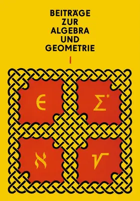 Herrmann / Krötenheerdt / Kertész |  Beiträge zur Algebra und Geometrie 1 | Buch |  Sack Fachmedien