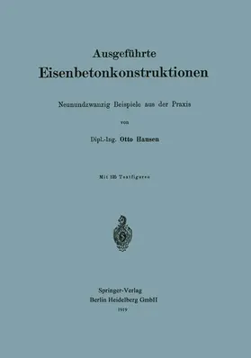 Hausen | Ausgeführte Eisenbetonkonstruktionen | Buch | 978-3-662-39291-1 | www.sack.de