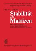 Müller |  Stabilität und Matrizen | Buch |  Sack Fachmedien