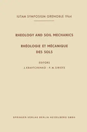 Kravtchenko / Sirieys |  Rheology and Soil Mechanics / Rhéologie et Mécanique des Sols | eBook | Sack Fachmedien