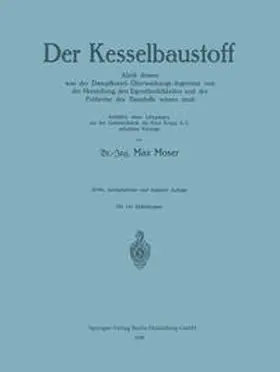 Moser | Der Kesselbaustoff | E-Book | www.sack.de