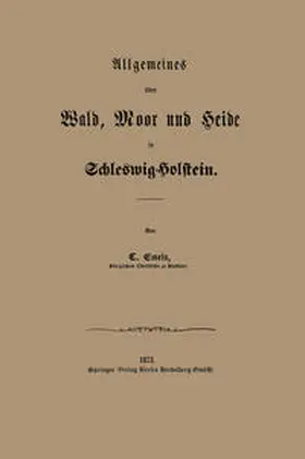 Emeis |  Allgemeines über Wald, Moor und Heide in Schleswig-Holstein | eBook | Sack Fachmedien
