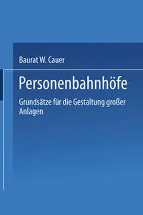 Cauer |  Personenbahnhöfe | eBook | Sack Fachmedien