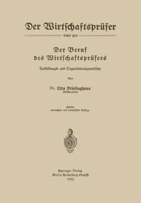 Frielinghaus |  Der Beruf des Wirtschaftsprüfers | eBook | Sack Fachmedien
