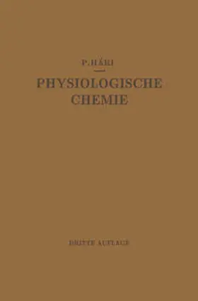 Hári |  Kurzes Lehrbuch der Physiologischen Chemie | eBook | Sack Fachmedien
