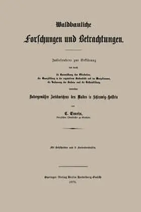 Emeis |  Waldbauliche Forschungen und Betrachtungen | eBook | Sack Fachmedien