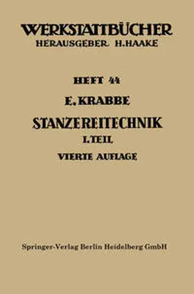 Krabbe |  Stanzereitechnik | eBook | Sack Fachmedien