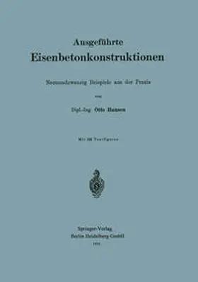 Hausen |  Ausgeführte Eisenbetonkonstruktionen | eBook | Sack Fachmedien