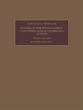 Hoppe-Seyler / Lang / Siebert |  Enzyme | Buch |  Sack Fachmedien
