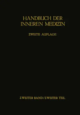 Mohr / Staehelin / von Bergmann |  Handbuch der inneren Medizin | Buch |  Sack Fachmedien
