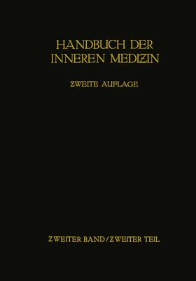 Mohr / Staehelin / Aßmann | Handbuch der inneren Medizin | Buch | 978-3-662-40698-4 | sack.de