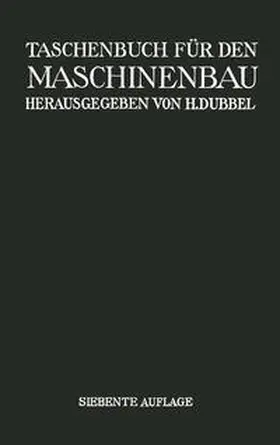  Taschenbuch für den Maschinenbau | eBook | Sack Fachmedien