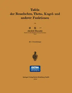 Hayashi |  Tafeln der Besselschen, Theta-, Kugel- und anderer Funktionen | eBook | Sack Fachmedien