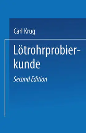 Krug |  Lötrohrprobierkunde | eBook | Sack Fachmedien