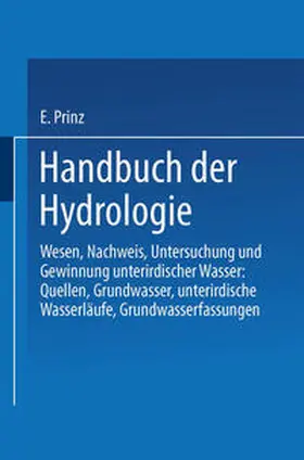 Prinz |  Handbuch der Hydrologie | eBook | Sack Fachmedien