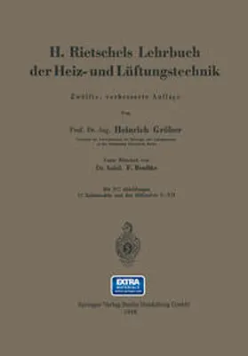 Rietschel / Gröber / Bradtke |  H. Rietschels Lehrbuch der Heiz- und Lüftungstechnik | eBook | Sack Fachmedien