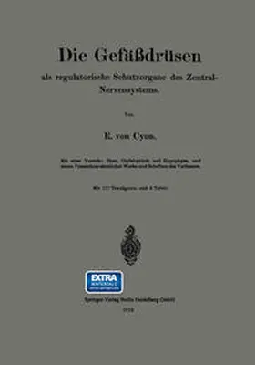 Cyon |  Die Gefäßdrüsen | eBook | Sack Fachmedien
