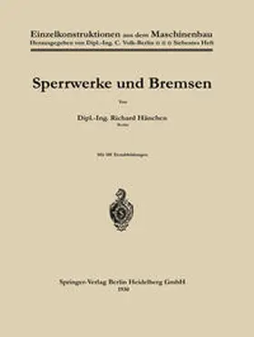 Hänchen |  Sperrwerke und Bremsen | eBook | Sack Fachmedien