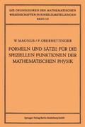 Oberhettinger / Magnus |  Formeln und Sätze für die Speziellen Funktionen der Mathematischen Physik | Buch |  Sack Fachmedien