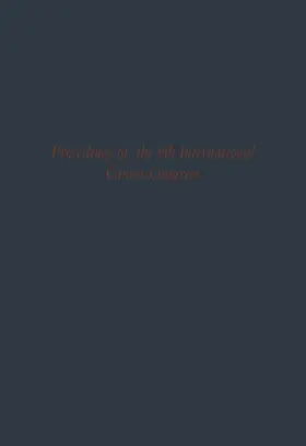Harris |  Proceedings of the 9th International Cancer Congress | Buch |  Sack Fachmedien