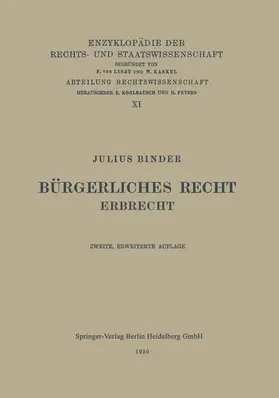 Binder |  Bürgerliches Recht | Buch |  Sack Fachmedien