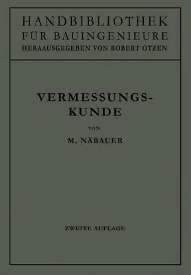 Näbauer |  Vermessungskunde | Buch |  Sack Fachmedien