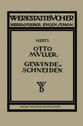 Müller |  Gewindeschneiden | eBook | Sack Fachmedien