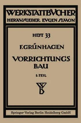 Gruenhagen / Grünhagen / Klautke |  Der Vorrichtungsbau | eBook | Sack Fachmedien