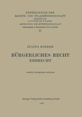 Binder |  Bürgerliches Recht | eBook | Sack Fachmedien