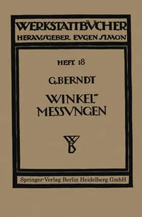 Berndt |  Technische Winkelmessungen | eBook | Sack Fachmedien