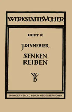 Dinnebier / Schallbroch |  Senken und Reiben | eBook | Sack Fachmedien
