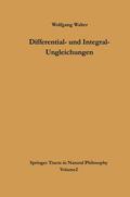 Walter |  Differential- und Integral-Ungleichungen | Buch |  Sack Fachmedien