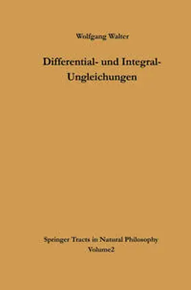 Walter | Differential- und Integral-Ungleichungen | E-Book | sack.de