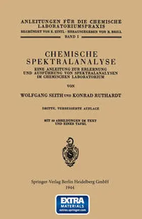 Seith / Ruthardt |  Chemische Spektralanalyse | eBook | Sack Fachmedien