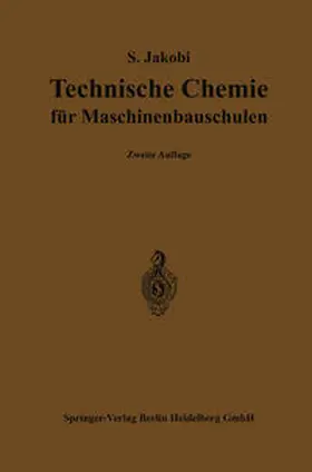 Jakobi |  Technische Chemie für Maschinenbauschulen | eBook | Sack Fachmedien